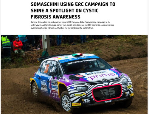 FIAERC.COM • Somaschini using ERC campaign to shine a spotlight on cystic fibrosis awareness