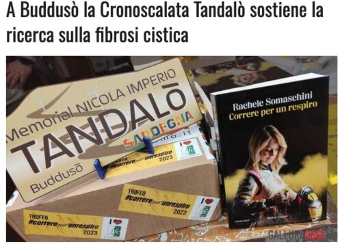 A Buddusò la Cronoscalata Tandalò sostiene la ricerca sulla fibrosi cistica