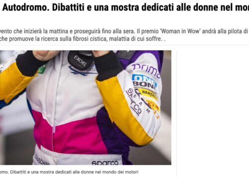 ‘Wow’ in Autodromo. Dibattiti e una mostra dedicati alle donne nel mondo dei motori