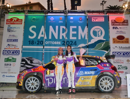 Il Rally di Sanremo incorona Rachele Somaschini con il (quarto) titolo di Campionessa Italiana Rally Femminile 2024