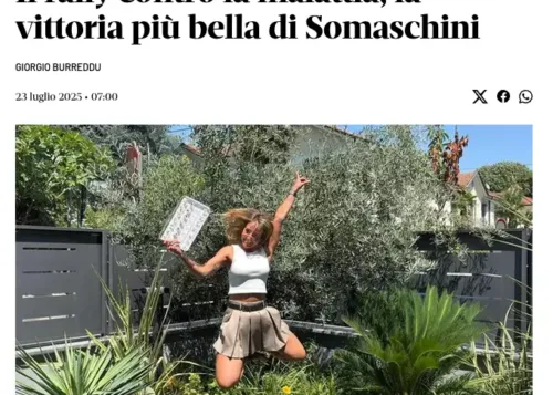 EDITORIALEDOMANI.IT • Il rally contro la malattia, la vittoria pi bella di Somaschini