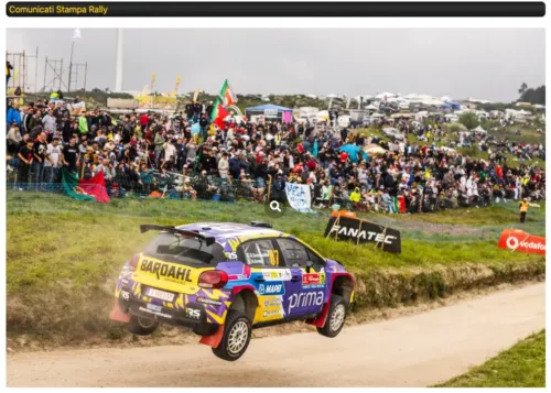 RALLYLINK.IT • Rachele Somaschini e CorrerePerUnRespiro sugli sterrati del Rally Italia Sardegna WRC