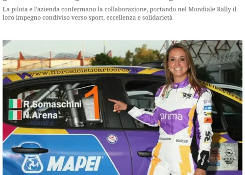 EDILPORTALE.COM • Mapei e Rachele Somaschini una partnership “mondiale” per il 2025