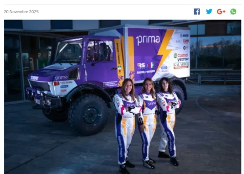 PARTSWEB.IT FIAMM al fianco di Rachele Somaschini alla Dakar 2026