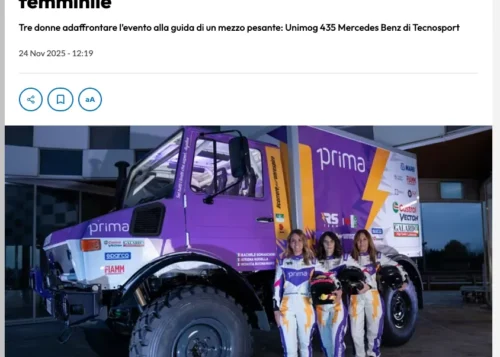 SPORTMEDIASET.MEDIASET.IT Rachele Somaschini alla Dakar, equipaggio tutto femminile