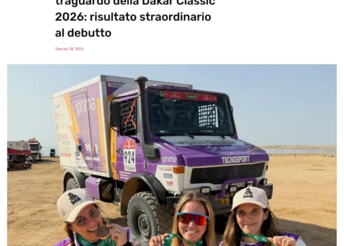 tuttomotorienews.it ladies dakar team al traguardo della dakar classic 2026 risultato straordinario al debutto - tuttomotorienews news ed eventi automobilistici in sardegna